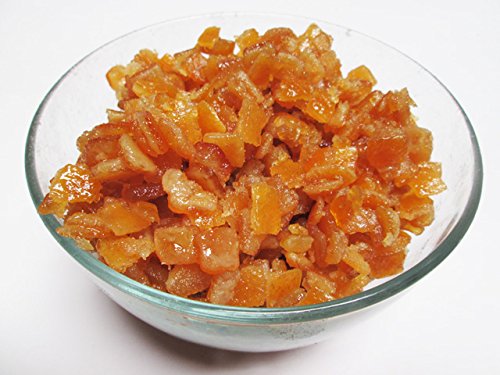 Natural Glazed Orange Peel Dices, 2 lb